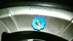 Tire Identification Plate, Summer/Winter tire change