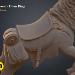 Torrent – Elden Ring Statue and Miniature