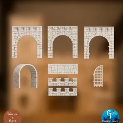 Tower and gate