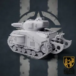 United States - M40 Sherman Battle Tank
