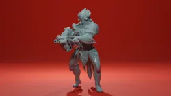 Vanguard Charger - Sci-Fi shock Trooper