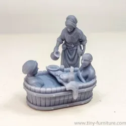 Village bath (Goldfield Peasants)