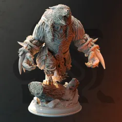 Werebear Bearserker Barbarian - Hilda Bjornstain