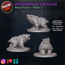 WP - Defenders Of The Glade - Bear Form Pose 1