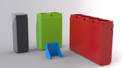 18650 battery case box container