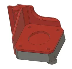 3-Bolt Extruder Stepper Bracket remix
