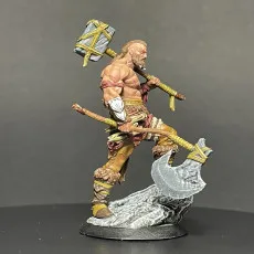Aernul the Fearless - Barbarian