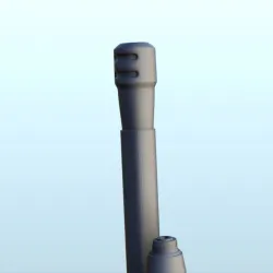 Alien sniper with weapon and bionic eye (32) (+ pre-supported version & rounded base) - SF Warhordes ET extraterrest Confrontation