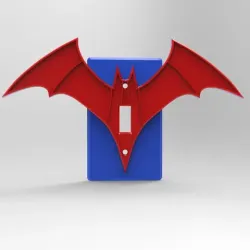 batwoman light switch plate