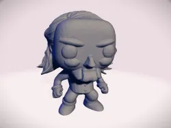 Billy the puppet funko like figure 