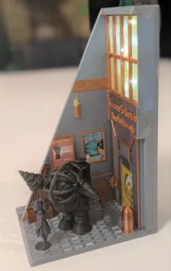 Bioshock Bookshelf Bookend Insert
