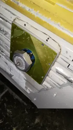 Camper Water Cover Plate