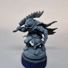 Captain Fenrir - The Silver Hunter & Wulfheart Form (Requiem Demon Hunters)