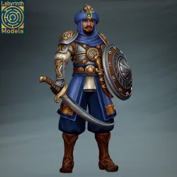 Cerulean Kingdom City Guards - 32mm scale