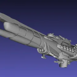 CHANDRAHASA / PINAKA CLASS DESTROYER Space Battleship Hachiman