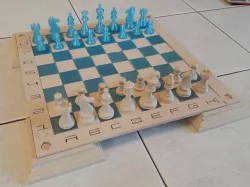Chess Board detailed