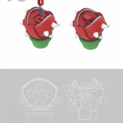 Chomper Flower Pen Holder