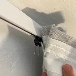 Curtain Slider for IKEA RIKTIG Hooks