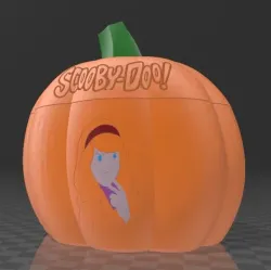 Daphne From Scooby Doo Pumpkin Container