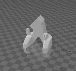 Delta-P Fan Duct remix for Phaetus Rapido hotend