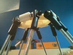 Delta Robot v1 with four arms