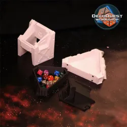 Dice tower & box