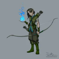 Elle (Ellie) Blight -  Elf Sorcerer