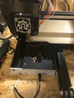 Ender 3 electronics box for BTT SKR mini v2 and raspberry pi zero
