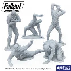 Fallout: Wasteland Warfare - Print at Home - Scorched Statues