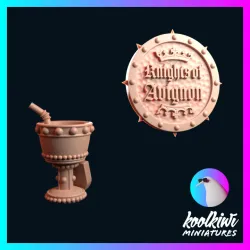 Fantasy Football - Knights of Avignon - Team Coin and Token