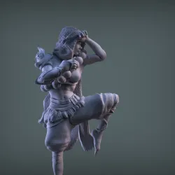 Figther female monk