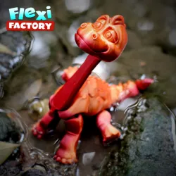 FLEXI FACTORY PRINT-IN-PLACE BRACHIOSAURUS DINOSAUR