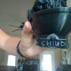 FREEBIE: Wicked Star Wars Grogu Bust: Tested and ready for 3d printing
