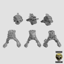 Goblin Wolf Riders Multipart Kit (Pre supported)