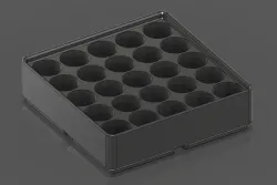 Gridfinity AA 2x2 battery holder