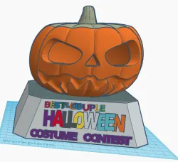 Halloween trophy Remix with Lid and Tea Light
