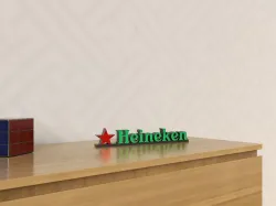 Heineken glowing 3 mm led bar