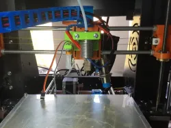 Hotend Bracket for E3D Volcano and BLTouch (to suit Geeetech printers & Clones)