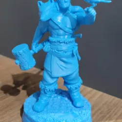 Kevin Bightwood - Half-orc Barbarian