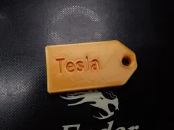 Key Tag Tesla