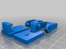 Latch toggle lock