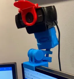 Logitech C920 camera monitor mount with swivel