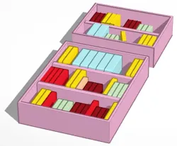 Miniature Bookcase