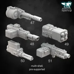 Modular Autonomous Drones "Blender Builder" - Anvil Digital Forge September 2022
