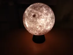 Moon lamp base