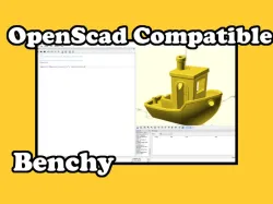 OpenScad Compatible Benchy
