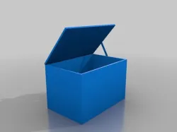 Pivot and Prop for Front-Opening Box