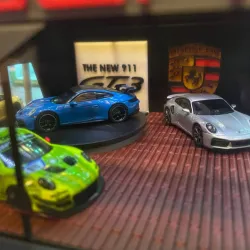 Porsche Showroom (1/64 Car Showroom, Generic Variant Included)