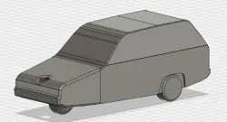 Reliant Robin LX Keychain 