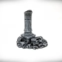 Ruined Column Starter Bundle A - Ruined Columns - Ancient Ruins